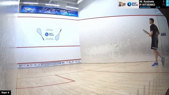 Дивизион 3 (С), 4-й корт, 2-й этап, ББР Банк Санкт-Петербург Сквош Серия, 02.10.2022 смотреть онлайн