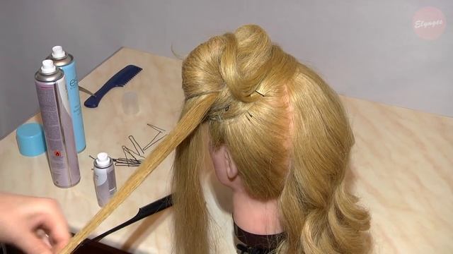 Шляпка из длинных волос / Hat long hair смотреть онлайн