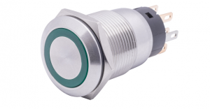 Кнопки с фиксацией и подсветкой 220в