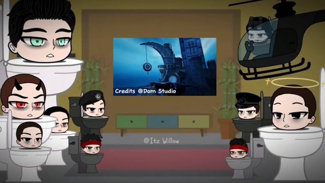 Skibidi Toilet Character - React to Skibidi Toilet MULTIVERSE | (Part 1) | Season 01 | Gacha React смотреть онлайн