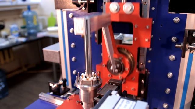 Намоточный станок МТ-405 Модестат. Автоматическая намотка статора шагового двигателя D=39мм. смотреть онлайн