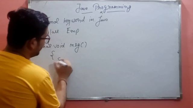 Final Keyword In Java Programming Language By Sarvesh Kumar смотреть онлайн