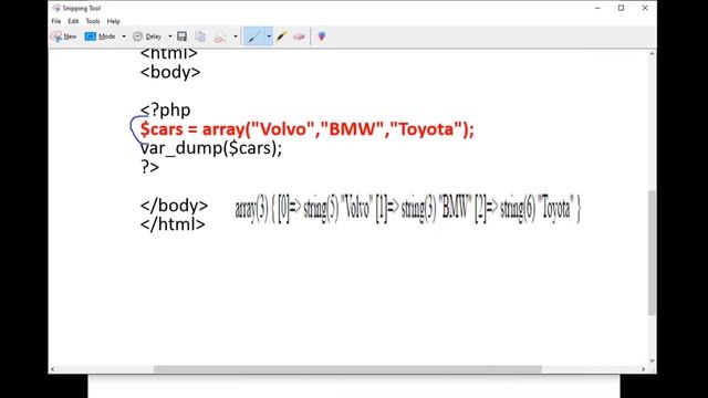PHP Variable Scope, PHP Arrays (with Types), PHP Object, PHP NULL Value, PHP Resource, PHP Constant смотреть онлайн