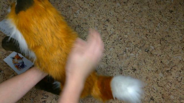 Лиса Fox realistic toy made to order смотреть онлайн