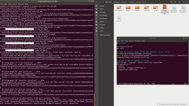 TensorFlow Image classification demo (no audio) смотреть онлайн