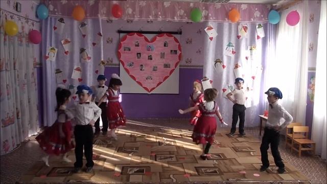 Танец детей в детском саду смотреть онлайн