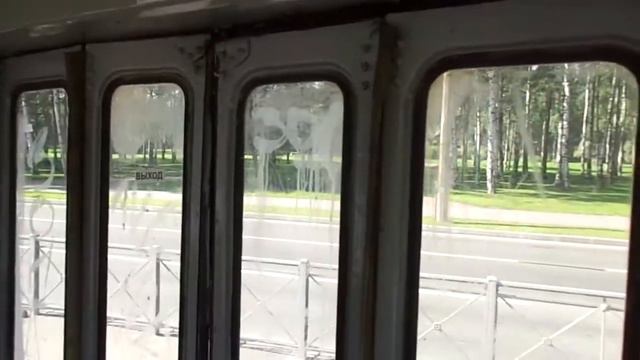 Трамвай Санкт-Петербурга 3-178: ЛВС-86К б.5055 по №9 (27.08.13) смотреть онлайн