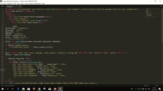 How to create an online result management system with PHP and MySQL By Max смотреть онлайн