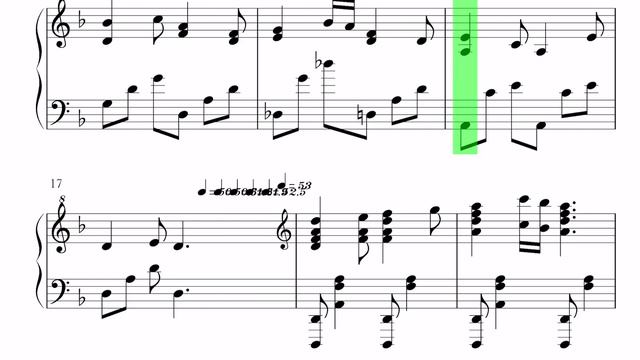 Pirates of the Caribbean 2 - Davy Jones Theme Sheet Music смотреть онлайн