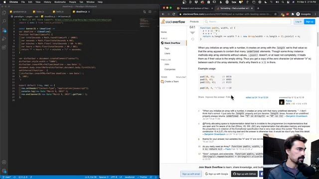 Deadline banner in Next.js (part 1) смотреть онлайн