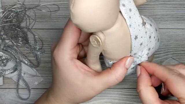Ангел на Рождество своими руками/Тильда Ангел/Diy Christmas Angel /angel Ornament
