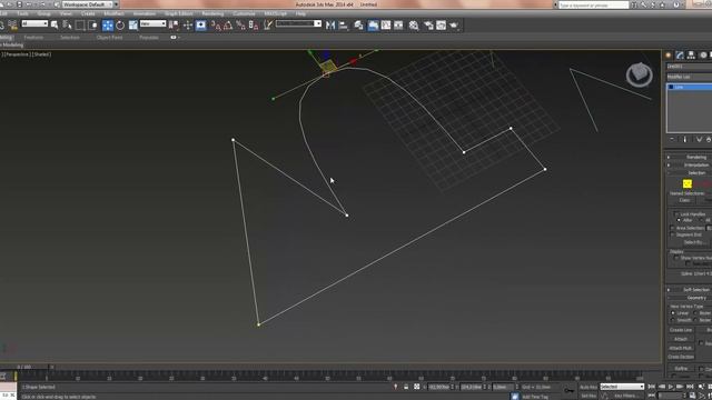 Как создать сплайны в 3Ds max? - Урок 3D Max - Бесплатный курс Быстрый старт в 3Ds Max (день #1) смотреть онлайн