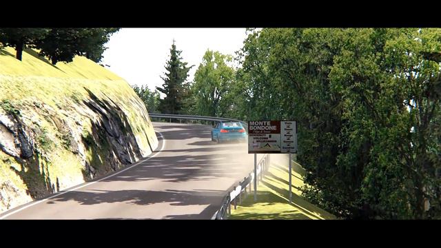 Assetto Corsa: Trento-Bondone Hill Climb in BMW M3 F30 2015 смотреть онлайн