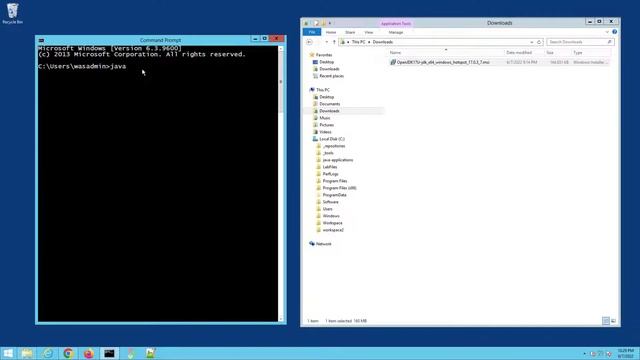 How to run a Java JAR file on Windows 10 смотреть онлайн