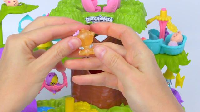 ХЕТЧИМАЛС, Вылупляем Яйца, Питомник, (HATCHIMALS hatching) смотреть онлайн
