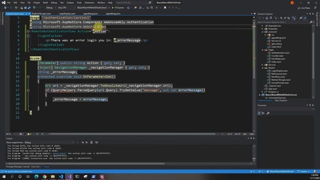 How to Fix Blazor Login Bug of not showing Login Error on Login Failed смотреть онлайн