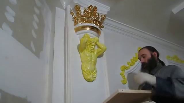 Суперпоталь в интерьере. декорирование гипсовой лепнины смотреть онлайн