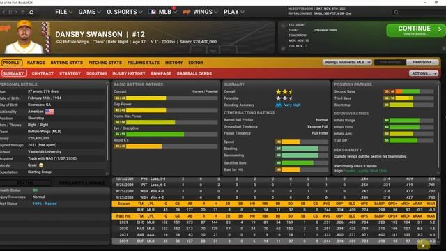 Out of the Park Baseball 24 - Baseball in Buffalo (Ep 67) - Season Recap and Farm System Review смотреть онлайн