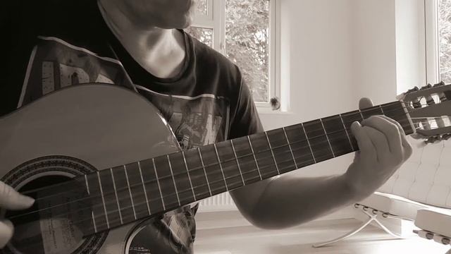 Relaxing Folk Guitar with nature - Takemine EG522SC another composition in DADGAD tuning смотреть онлайн