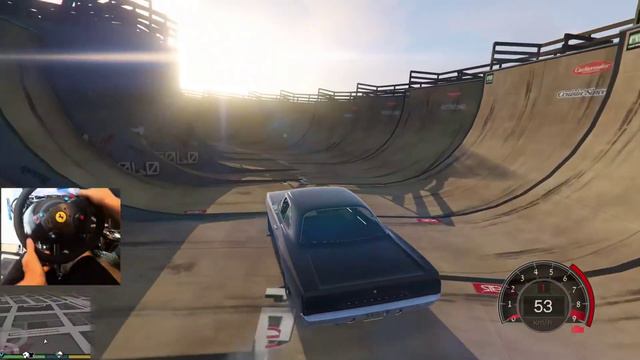 GTA 5 PC MODS GoPro - Half Pipe Drifting El Camino/Plymouth Road Runner/Cobra | SLAPTrain смотреть онлайн