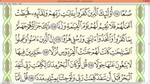 ШейхАйман Сувейд сура Аль Кахф стр 304