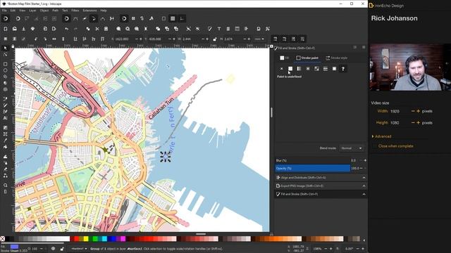 Inkscape Map Art Tutorial: How to Make Custom Stylized Maps with Free OpenStreetMap Data смотреть онлайн