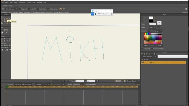 1 Урок - Рисование в Moho для начинающих