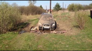 Hyundai Tucson 4x4 грязь.
