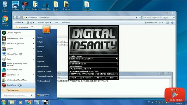 Sound Forge Pro 11.0 Serial Number & Activation Code with keygen смотреть онлайн