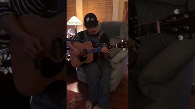 Friends in my house- Ethan Johnson- improv on a Martin D-28 kit guitar смотреть онлайн