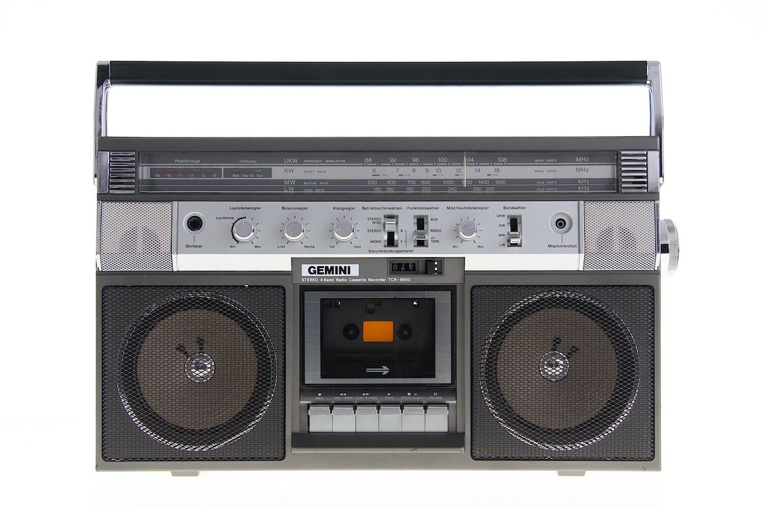 Магнитола Gemini TCR-8950 Boombox Ghettoblaster-Япония