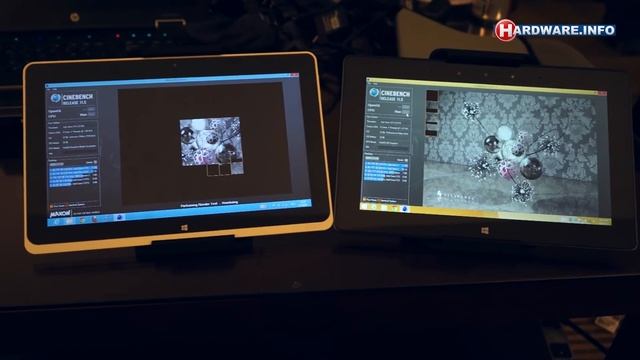 Intel Atom Z3770 Bay Trail Cinebench 11.5 run смотреть онлайн