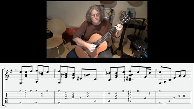 Your majesty woman (Ваше Величество Женщина) - B. Okudzhavy ( Б. Окуджавы), with tabs and slices смотреть онлайн