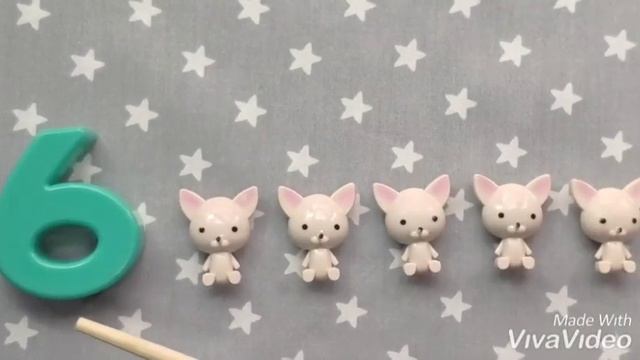 Учим цифры на кыргызском языке. Урок №5 для детей 4-7 лет смотреть онлайн