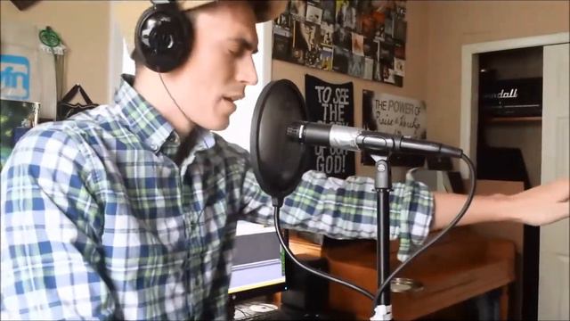 fit for a king skin&bones vocal cover by kaleb webb смотреть онлайн