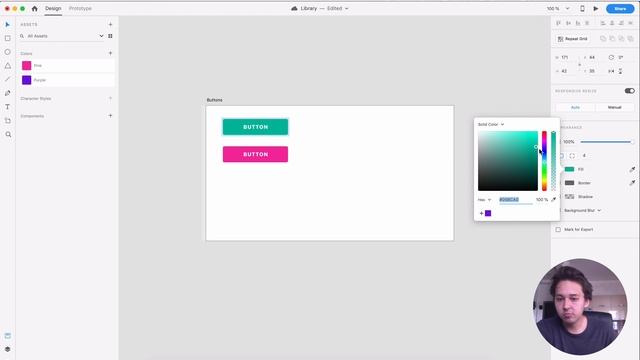 Уроки Adobe XD. Лекция 3. Ассеты, библиотеки и дизайн-система. смотреть онлайн