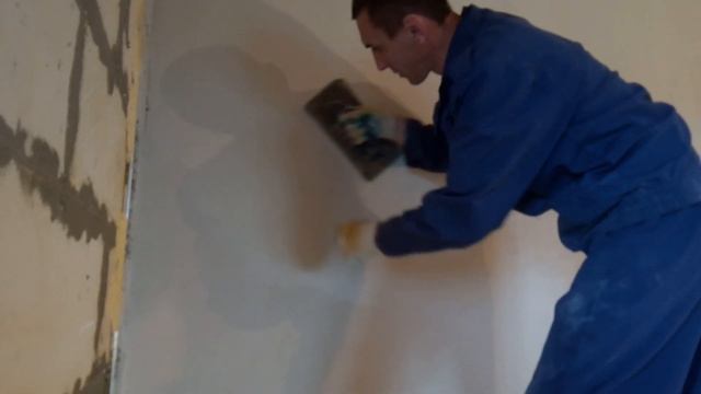 Глянцевание стен под обои. Все этапы работ. смотреть онлайн