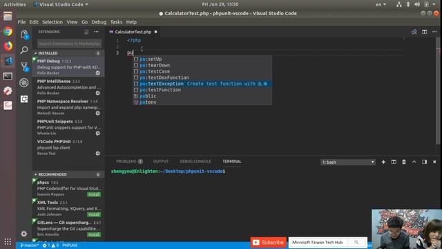 【週五技術直播】用 VS Code 輕鬆寫 PHP 測試 смотреть онлайн