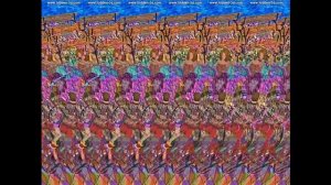 Очень красивые стерео картинки 3D повышенной сложности