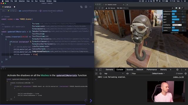 Master Three.js: The Ultimate Course for Interactive 3D Web Development | (Course 5/6) Complete смотреть онлайн