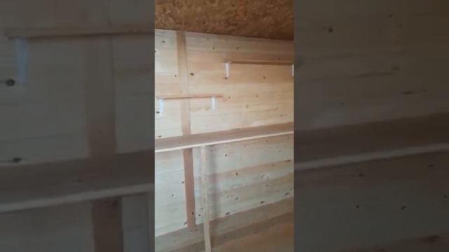Бытовка под мастерскую, размер 2,4×4 смотреть онлайн
