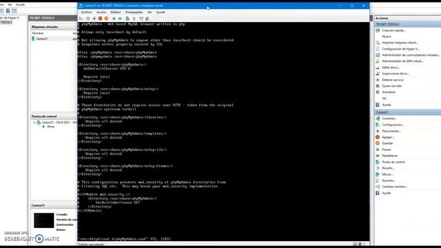 Instalación y configuración de Mysql, PhpMyAdmin y Webmin смотреть онлайн