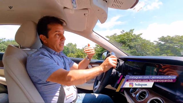 Mercedes Benz E200 | Prueba de ruta | Artesanos Car Club. смотреть онлайн