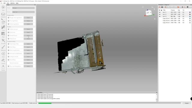 Artec Leo 3D Scanner for Bridge Inspection Part 3: Processing in Artec Studio смотреть онлайн