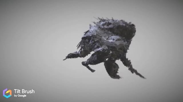 Crawler Creature - Tilt Brush Sketch смотреть онлайн