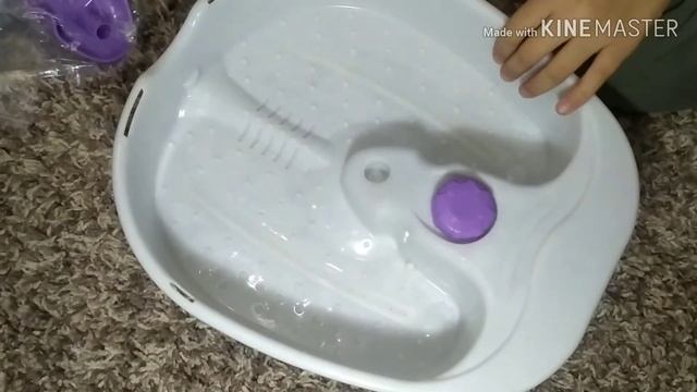 Обзор ванночки для ног Maxwell MW 2451 PK. смотреть онлайн