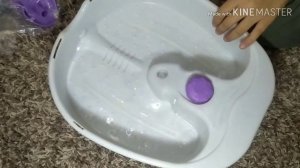 Обзор ванночки для ног Maxwell MW 2451 PK.