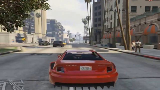 Просто игра в GTA 5 смотреть онлайн