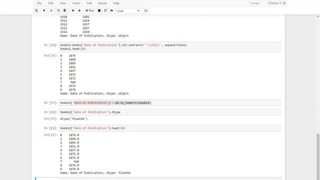 Dataset Cleaning using Pandas & Numpy смотреть онлайн