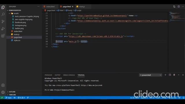 Authentication using AWS Cognito | Part-3 Integrate User Pool with Web Application (JavaScript SDK) смотреть онлайн